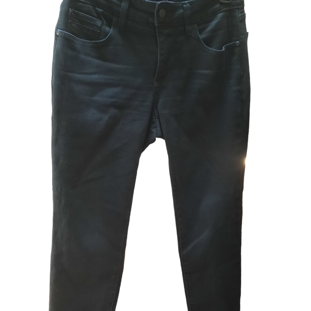 NYDJ Not Your Daughter's Women's Black Denim Leggings - Picture 2 of 11